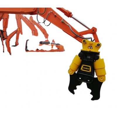 CE long warranty  excavator hydraulic rotating demolition shear manufacturer