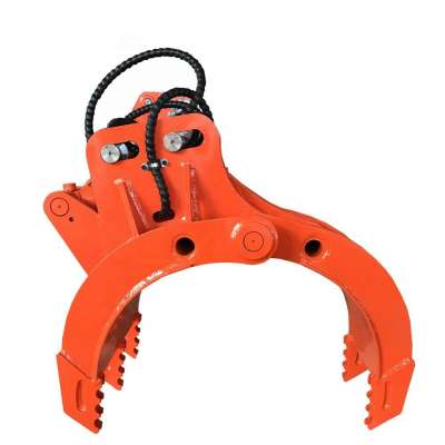 excavator grab hydraulic grapple thumb grab for excavator