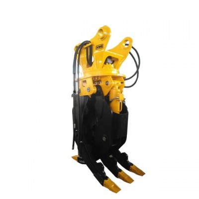 Stone Excavator Rotating Grapple  and demolition grapple